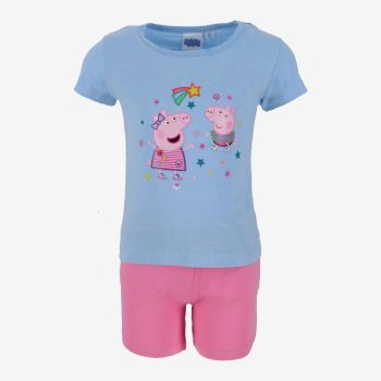 Pyjashort fille Peppa Pig -Bleu/rose - PEPPA PIG