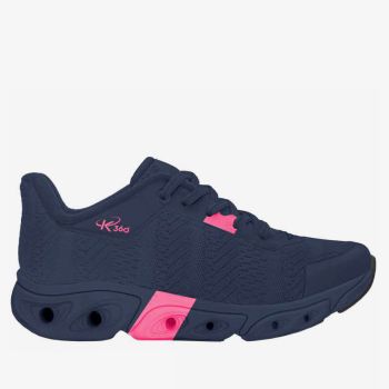 Baskets K360 - Bleu/Rose - Kidy