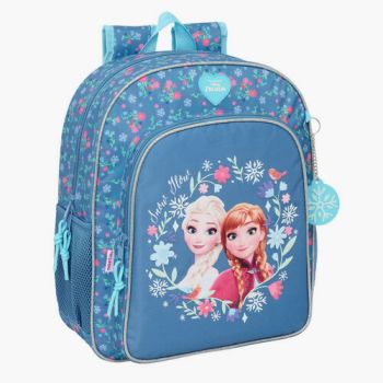 Sac à dos adaptable reine des neiges 38cm - Bleu - Disney