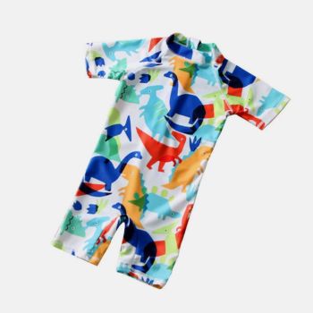 Maillot de bain dinausores - Multicolore