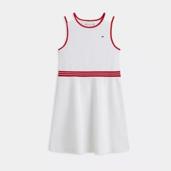 Robe sans manches - Blanc/Rouge - Tommy Hilfigher