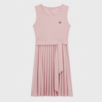 Robe plissée sans manches - Rose - Guess 