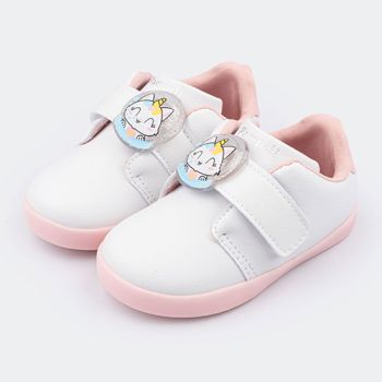 Basket bébé fille - blanc/rose - Pampili