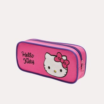 Trousse école Hello Kitty pour fille - Rose