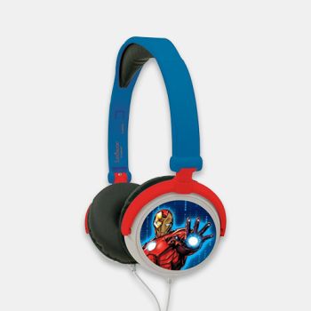 Casque audio filaire Avengers ajustable - Multicolore - Disney