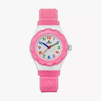 Montre analogique pour fille - Rose/blanc - Astro