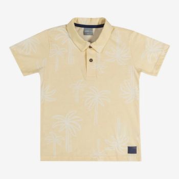 T-shirt Polo simple - Beige - QUIMBY