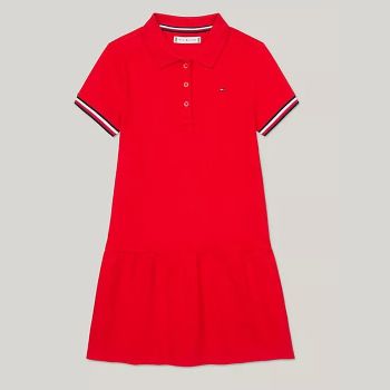 Robe tennis pour fille - Rouge - Tommy Hilfiger 