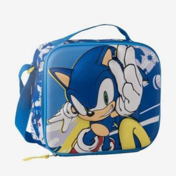 Sac à goûter Sonic - Bleu/jaune