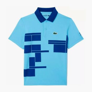 Polo deux tons - Bleu - Lacoste 