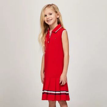 Robe tennis - Rouge - Tommy Hilfiger 