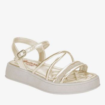 Sandales confortable fille - Doré - Kidy 