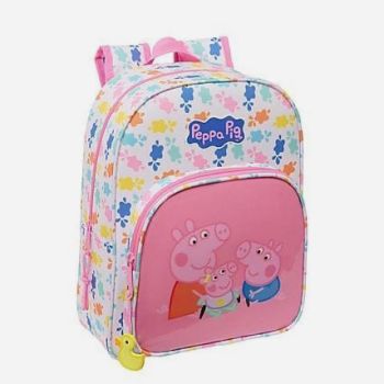 Sac à dos Peppa pig  34cm - Rose
