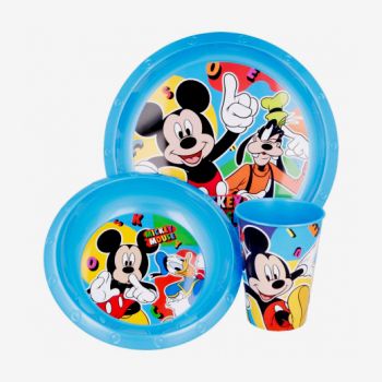 Ensemble vaisselle Mickey mouse - Multicolore - Disney