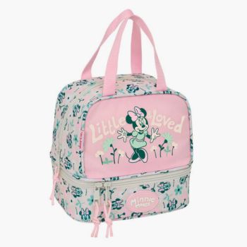 Sac à goûter fleuri Minnie mouse - Disney