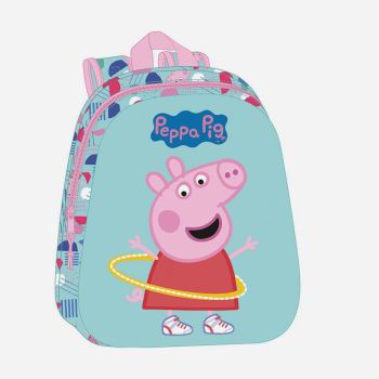 Sac à dos 3D Peppa Pig - Multicolore - Safta