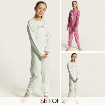 Lot de 2 Pyjamas Fearless - Multicolore - Junior