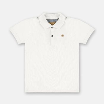 Polo simple Up baby - Blanc