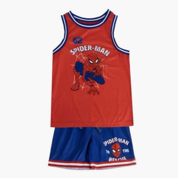 Tenue de sport Spiderman - Bleu/rouge