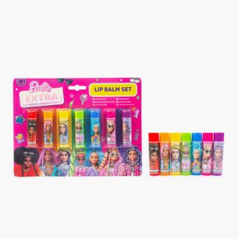 Ensemble de 7 baumes pour les lèvres Barbie - multicolore - BARBIE