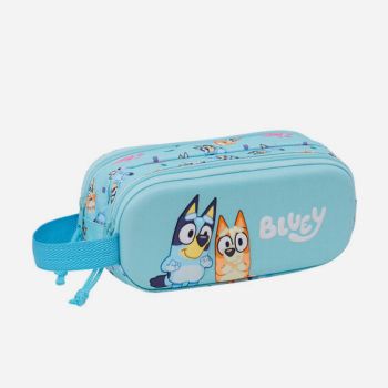 Trousse Bluey 2 en 1 - Bleu - Bluey