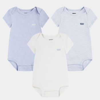 Set de 03 Barboteuse bébé - Bleu - LEVI'S