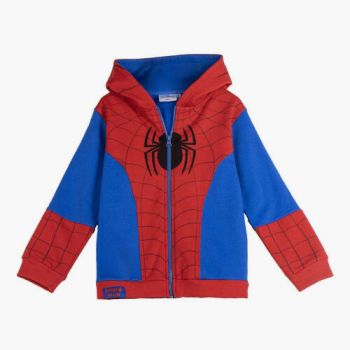 Pull à capuche Spiderman - Rouge/Bleu - Marvel