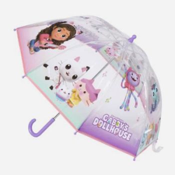 Parapluie transparent Gabby's Dollhouse - Violet - Netflix