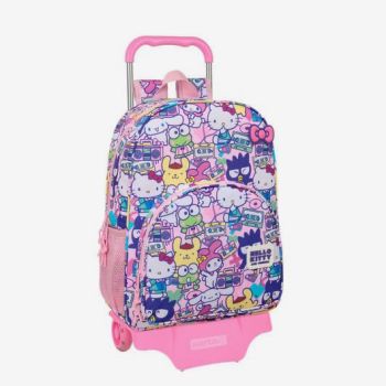 Sac trolley Hello Kitty  42cm - Rose - Safta