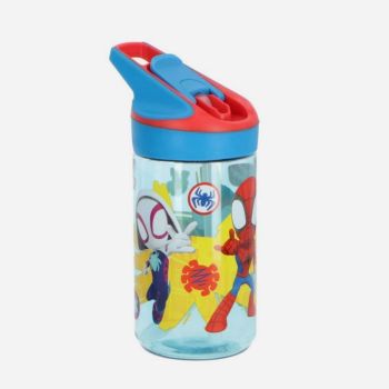 Gourde en plastique Spidey 480ml - Multicolore