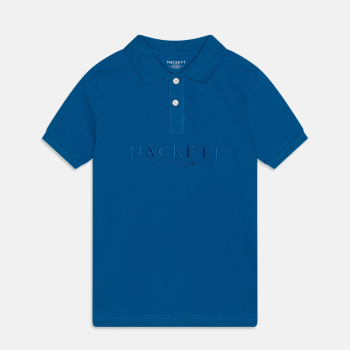 T-shirt polo -Bleu- Hackett London