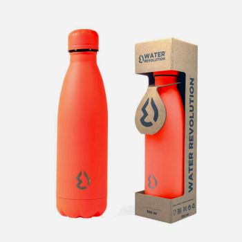 Gourde isotherme 500 ml - Orange -  Water Revolution