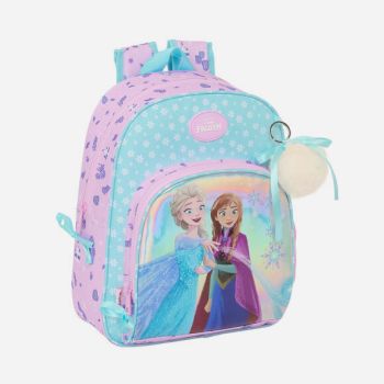 Sac à dos Anna et Elsa reine des neiges  34 CM - Violet - Disney 