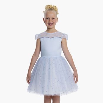 Robe princesse perlé - Bleu