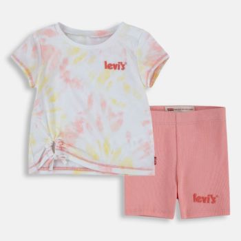 Set 02Pcs T-shirt et collant Levi's - Multicolore 