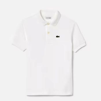 Polo Lacoste pour garçon - Blanc - Lacoste