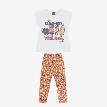 Ensemble T-shirt et collant - Multicolore - Bee Loop