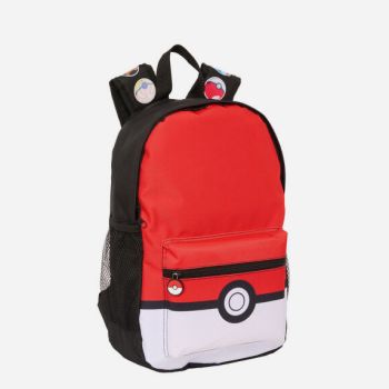 Sac à dos Pokémon 40 cm - Rouge/Noir - Pokémon