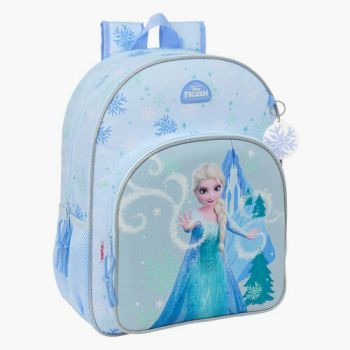Sac à dos reine des neiges adaptable 42cm - Bleu