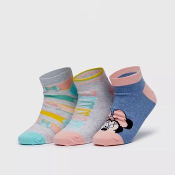 Lot de 03 paires de chaussettes Minnie mouse - Multicolore - Disney