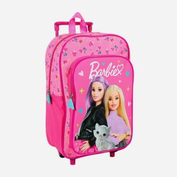 Sac à dos et trolley adaptable Barbie 36cm - Rose - BARBIE 