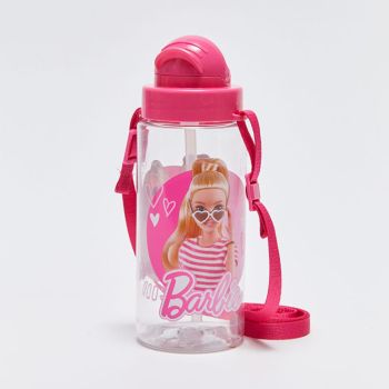 Gourde transparente Barbie fille 500ML - Rose - Barbie