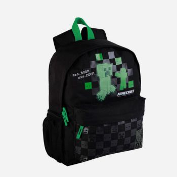 Sac à dos minecraft 41 cm - Noir - MINECRAFT