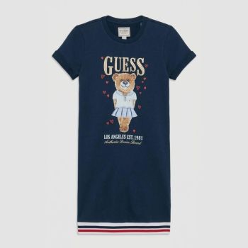 Robe courte fille - Bleu - GUESS
