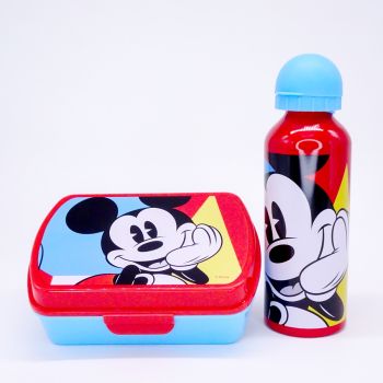 Set boite à goûter + gourde Mickey mouse - Disney