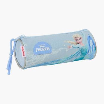 Trousse ovale Reine des neige - Bleu - Disney 