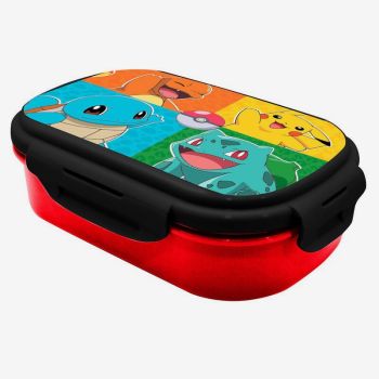 Boîte à gouter Pokémon + couverts - Multicolore - POKEMON