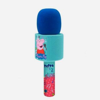 Microphone Bluetooth Peppa pig - Bleu/vert 