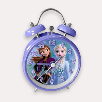 Réveil avec alarme reine des neiges - Violet - Disney