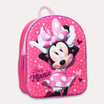 Sac école Minnie mouse pour fille - Rose - Disney